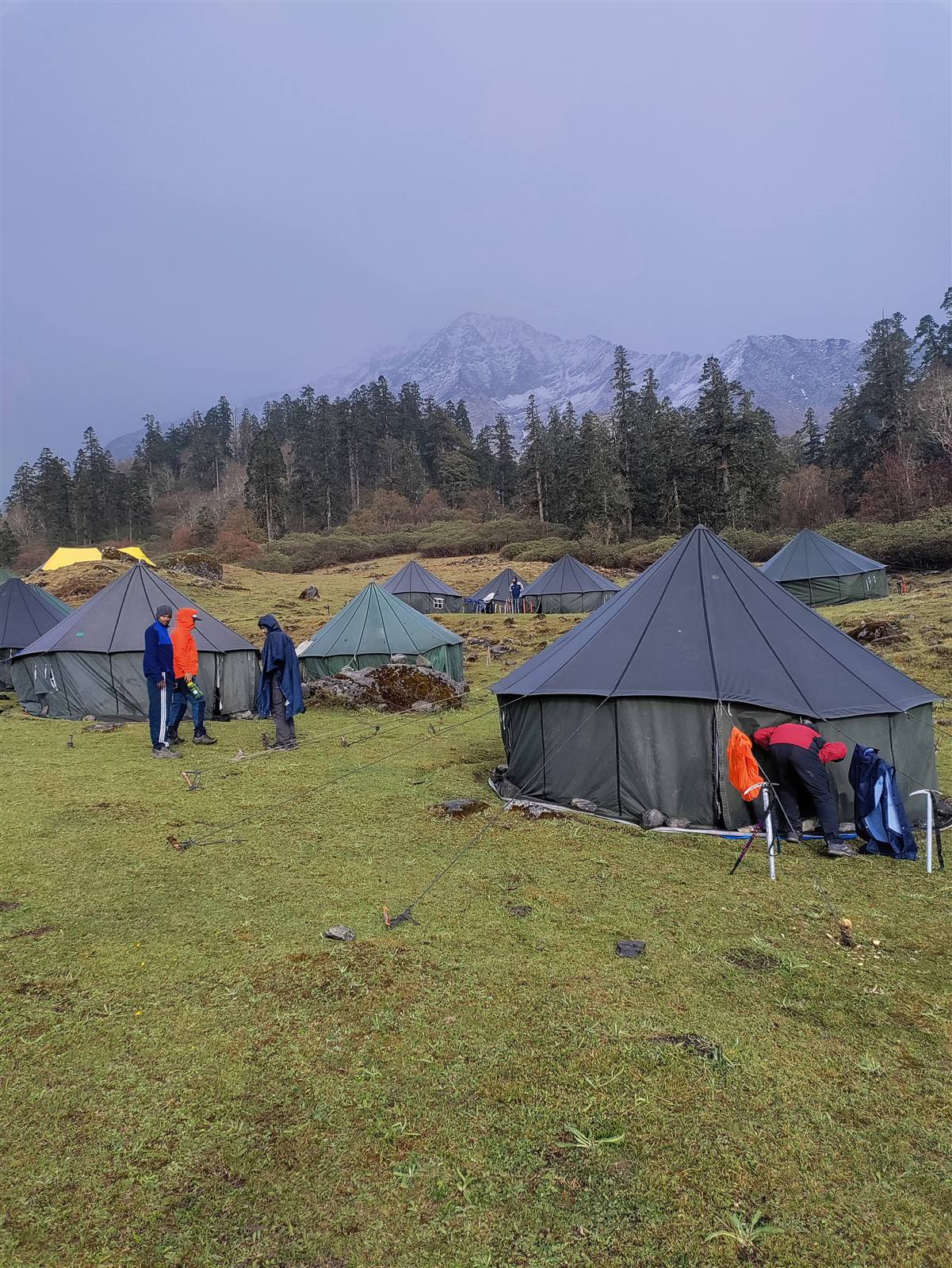 Real camp moment 5 — Himalayan camping with Himalayan Arc Adventure