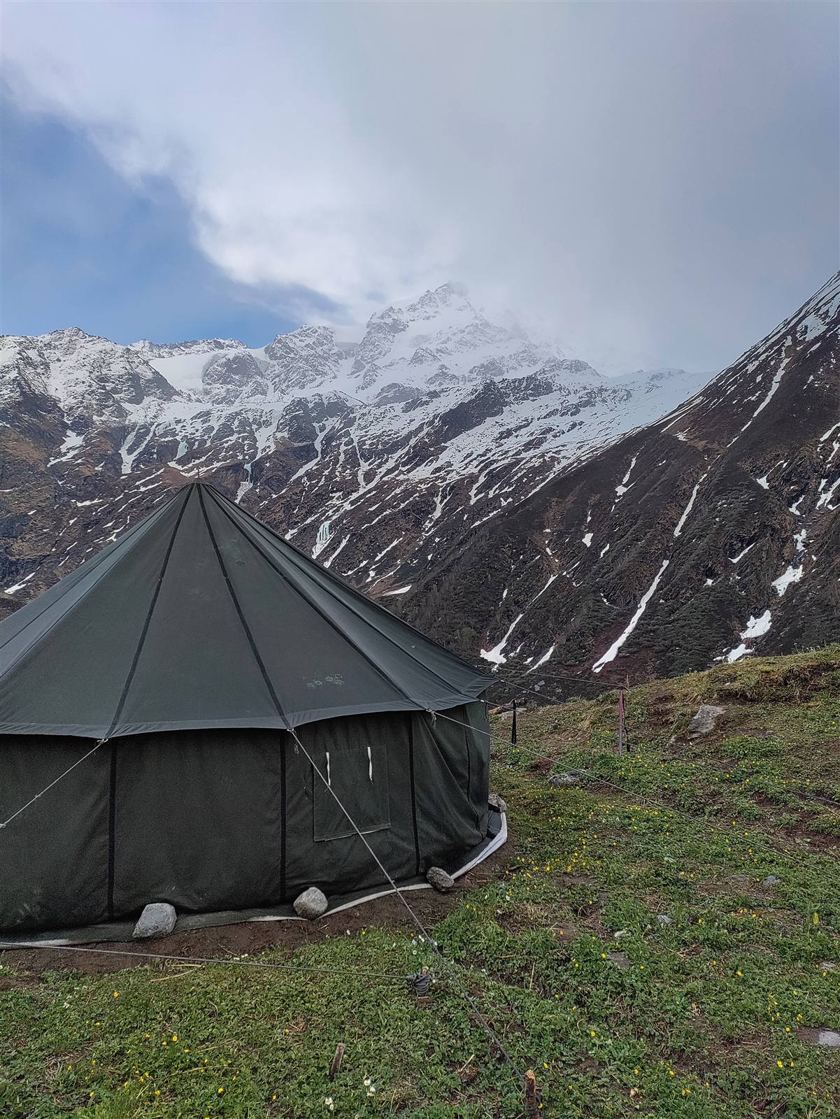 Real camp moment 7 — Himalayan camping with Himalayan Arc Adventure