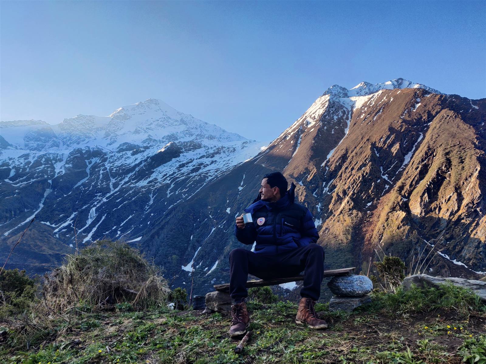 Real camp moment 9 — Himalayan camping with Himalayan Arc Adventure